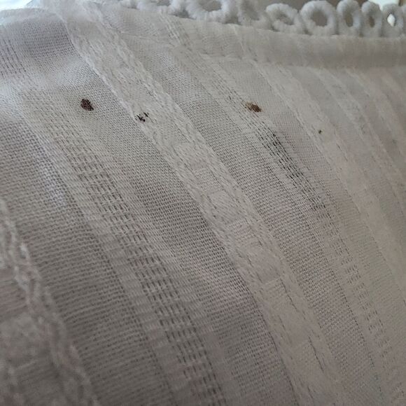 NWT LuLus Vibing in Venice White Ruffled Puff Sleeve Mini Dress (XS) - Picture 11 of 11